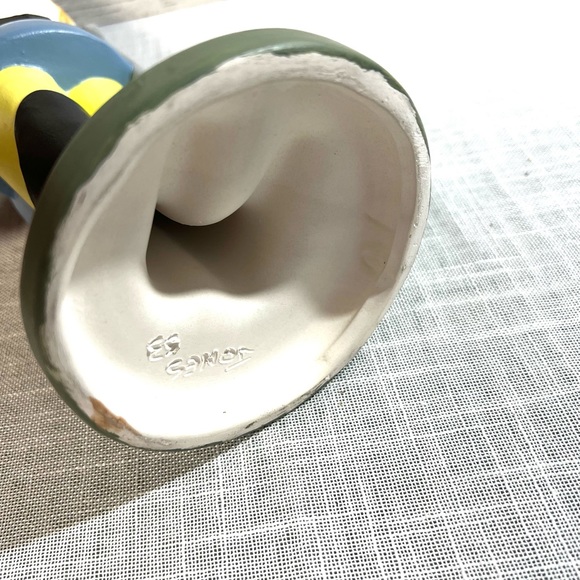 Vintage ceramic nutcracker statue holiday decor Christmas - Picture 3 of 3